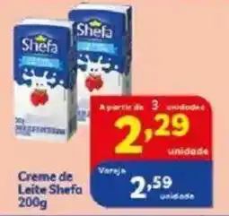 Vencedor Atacadista Creme de Leite Shefa oferta