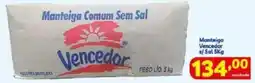 Manteiga Vencedor s/ Sal