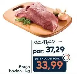 Coop Braço bovino oferta