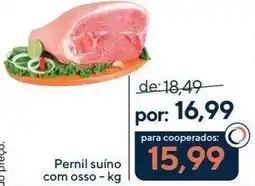 Coop Pernil suíno com osso oferta