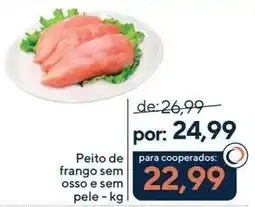 Coop Peito de frango sem osso e sem pele oferta