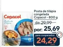 Coop Posta de tilápia congelada Copacol oferta