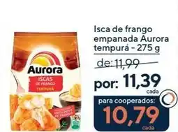 Coop Isca de frango empanada Aurora tempurá oferta