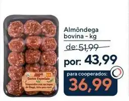 Coop Almôndega bovina oferta