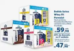 Sam's Club Bebida láctea Whey Fit Parmalat oferta