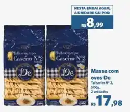 Sam's Club Massa com ovos De oferta