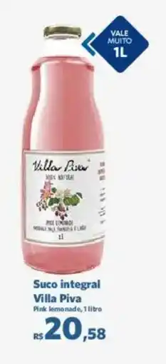 Suco integral Villa Piva