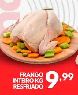 Frango inteiro resfriado