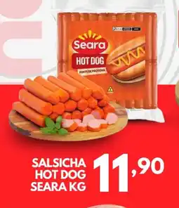 Salsicha hot dog seara