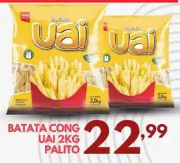 Rede Plus Supermercados Batata cong uai palito oferta