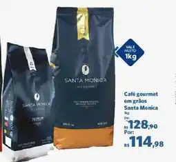 Café gourmet em grãos Santa Monica