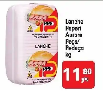 Mineirão Atacarejo Lanche Peperi Aurora Peca/ Pedaco 1kg oferta