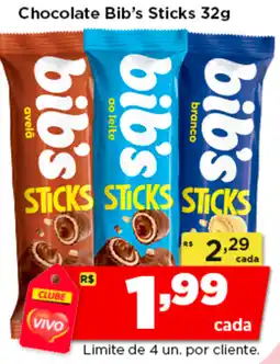 Chocolate Bib's Sticks