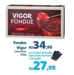 Sam's Club Fondue Vigor oferta