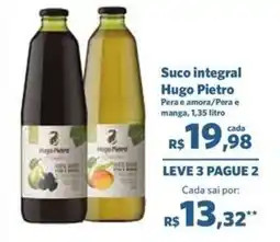 Suco integral Hugo Pietro