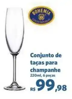 Sam's Club Conjunto de taças para champanhe oferta