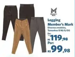 Legging Member's Mark