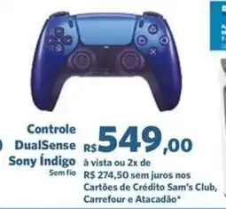 Controle DualSense Sony Indigo