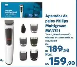 Sam's Club Aparador de pelos Philips Multigroom MG3721 oferta