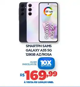 DB Supermercados Smartph Samsung Galaxy A35 5G 128GB AZ/ROSA oferta