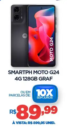 DB Supermercados Smartph Motorola G24 4G 128GB GRAF oferta