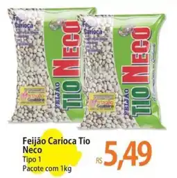 Atacadão Feijão Carioca Tio Neco oferta