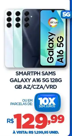 DB Supermercados Smartph Samsung Galaxy A16 5G 128G GB AZ/CZA/VRD oferta