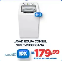 Lavad roupa Consul CWB09BBANA
