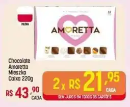 Chocolate Amoretta Mieszko Caixa
