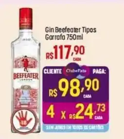 Muffato Gin Beefeater Tipos Garrafa oferta