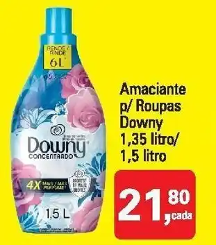 Mineirão Atacarejo Amaciante p/ Roupas Downy 1.35L/ 1.5L oferta