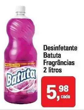 Mineirão Atacarejo Desinfetante Batuta Fragrancias 2L oferta