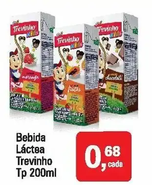 Mineirão Atacarejo Bebida lactea Trevinho tp 200ml oferta