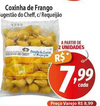 Supermercado Bem Barato Coxinha De Frango Sugestão Do Cheff C Requeijão oferta