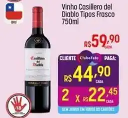 Vinho Casillero del Diablo Tipos Frasco