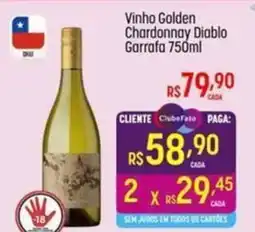 Muffato Vinho Golden Chardonnay Diablo Garrafa oferta