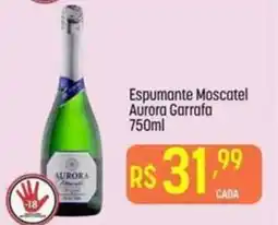 Muffato Espumante Moscatel Aurora Garrafa oferta