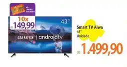 Atacadão Smart TV Aiwa 43" oferta
