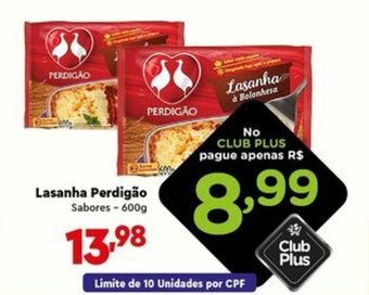 Supermercado Lavapés Lasanha Perdigao Sabores 600g oferta