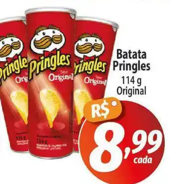 Supermercado Bem Barato Batata Pringles 114g oferta