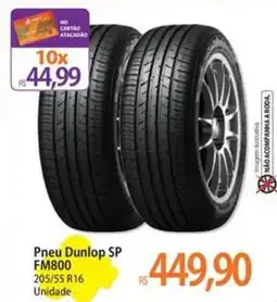Atacadão Pneu Dunlop SP FM800 oferta