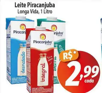 Supermercado Bem Barato Leite Piracanjuba Longa Vida 1L oferta