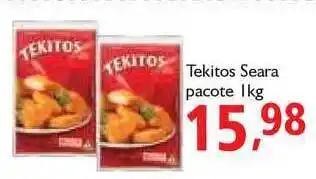 Supermercados ABC Tekitos Seara Pacote 1kg oferta