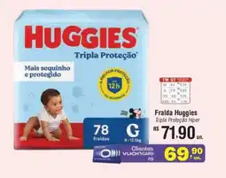 Fort Atacadista Fralda Huggies oferta