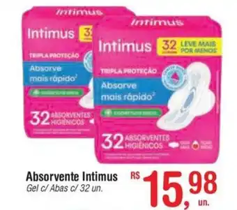 Fort Atacadista Absorvente Intimus oferta