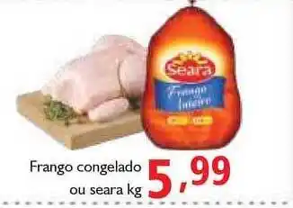 Supermercados ABC Frango Congelado Ou Seara 1kg oferta