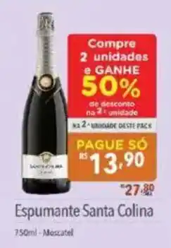 Supermercados Condor Espumante Santa Colina oferta