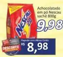 Supermercados Savegnago Achocolatado Em Pó Nescau 800g oferta