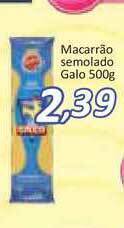 Macarrão Semolado Galo 500g