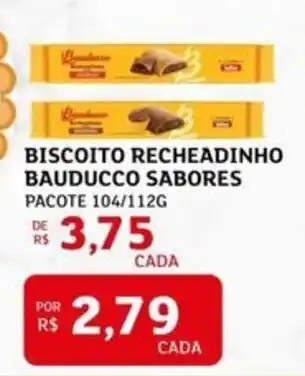 Assaí Atacadista Biscoito recheadinho bauducco sabores oferta